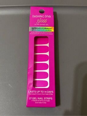 5 items x $25 Dashing Diva Gloss Gel Nail Strips - NEW